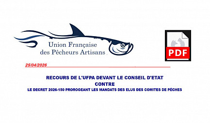 Acteurs Locaux -  RECOURS DE L'UFPA DEVANT LE CONSEIL D'ETAT