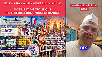 David FEVRE président de la CACF réagi au communiqué de presse de la Confédération des bouchers (CFBCT) au sujet du 1er mai