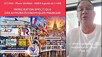 Davide Le Quintrec président de l'UFPA dit Pourquoi le Lieu de la Manifestation du 2 mai à changer