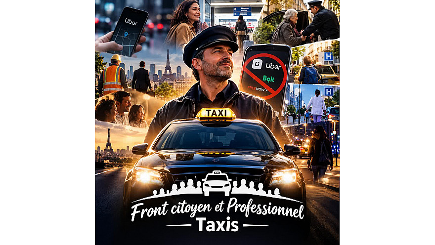 'Front Citoyen et Professionnel ' - MOBILISATION DES CHAUFFEURS DE TAXIS